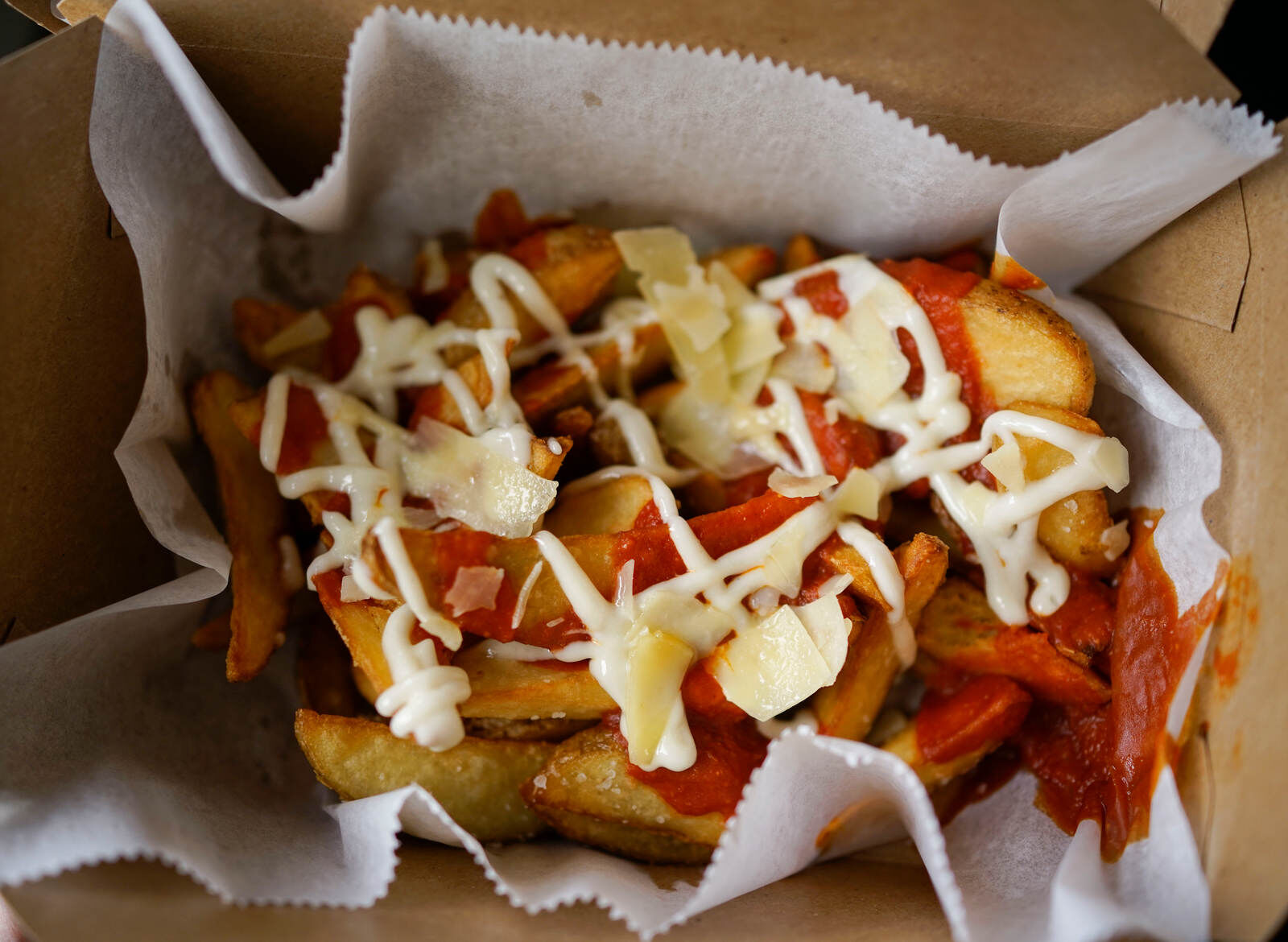 Madrid potatoes (copy) at Tortuga Sandwich Shop